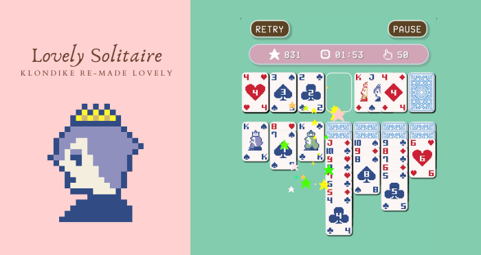 Lovely Solitaire – A Timeless Classic in Pixel Art Version